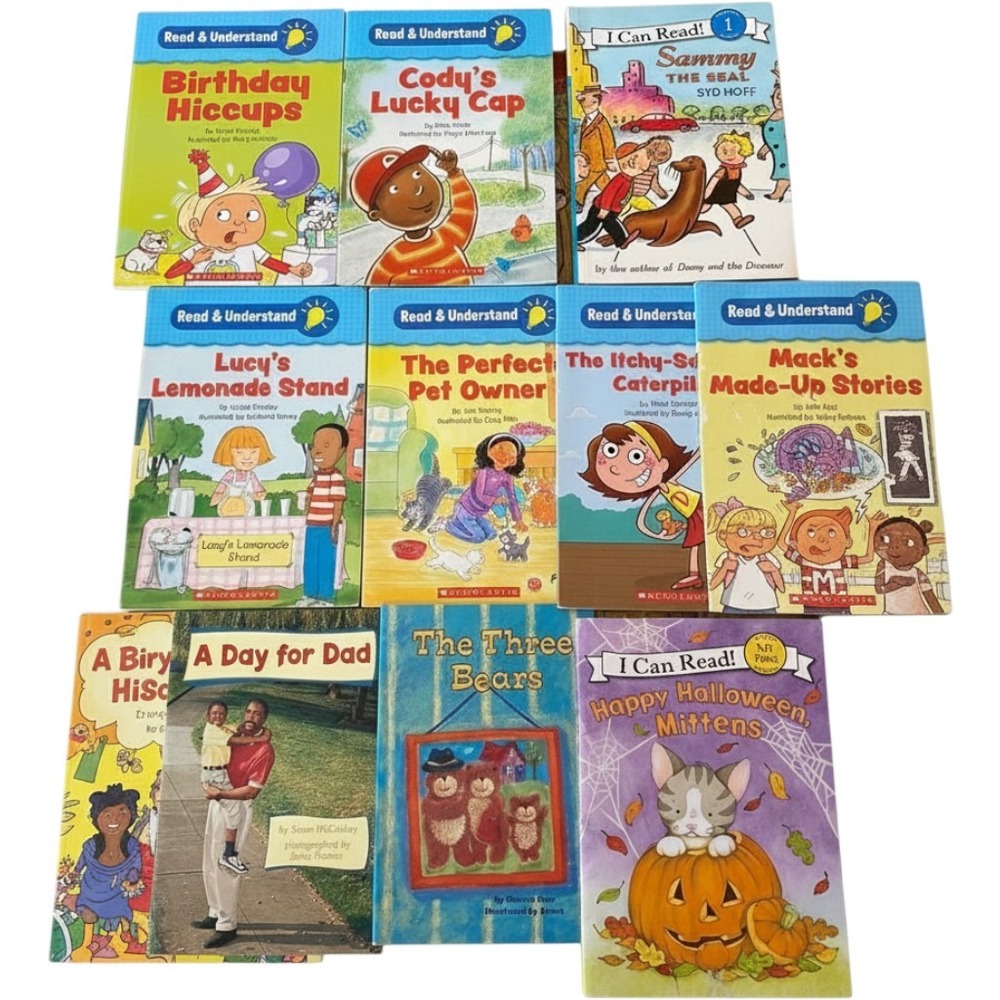 Scholastic Read & Understand I Can Read Science Vocabulary Books Lot of 20